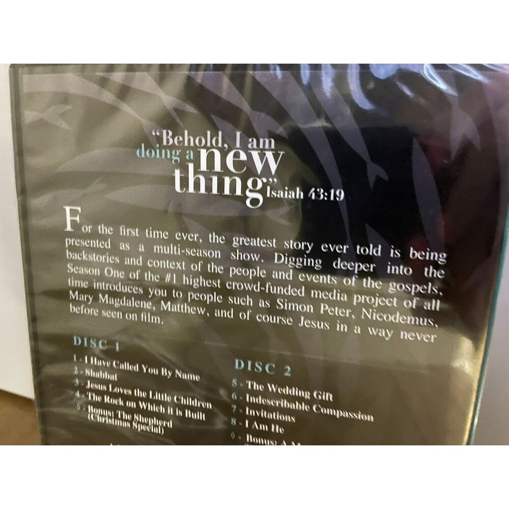 The Chosen Season One DVD NEW Sealed - Picture 5 of 8